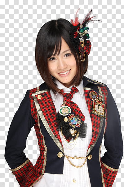 Atsuko Maeda AKB render transparent background PNG clipart