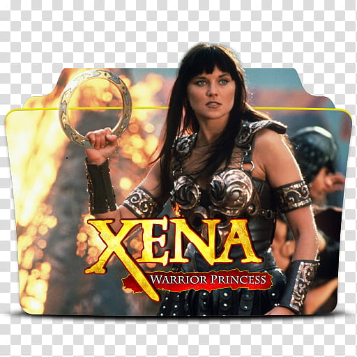 Xena Warrior Princess Folder Icons, Xena Warrior Princess V transparent background PNG clipart