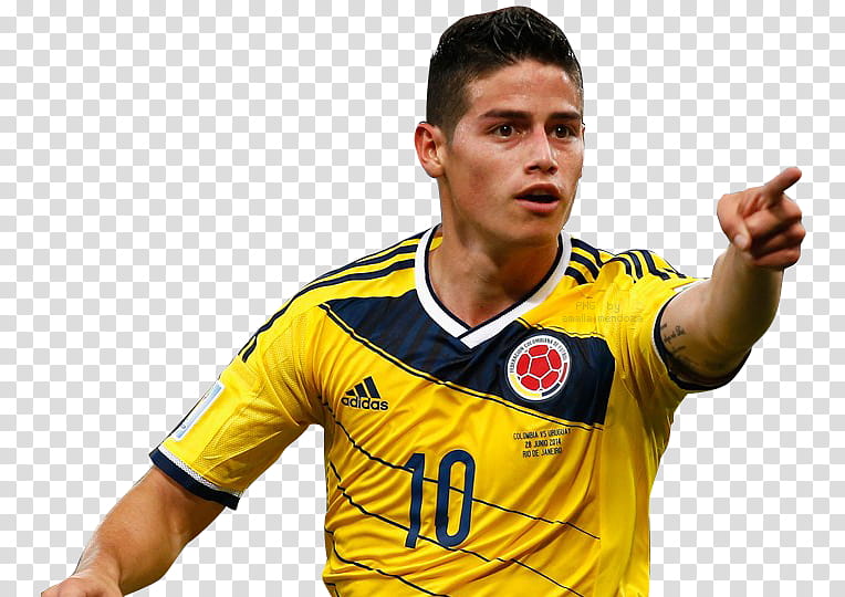 JAMES RODRIGUEZ transparent background PNG clipart