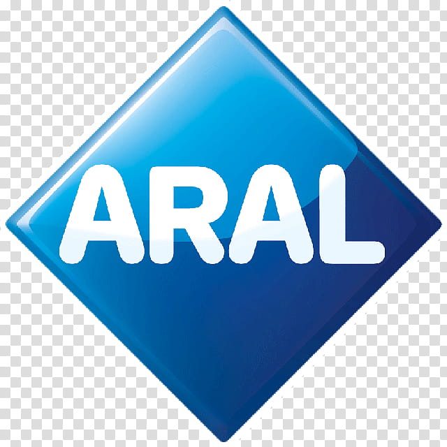 Oil, Aral, Logo, Filling Station, Symbol, Blue, Electric Blue, Line transparent background PNG clipart