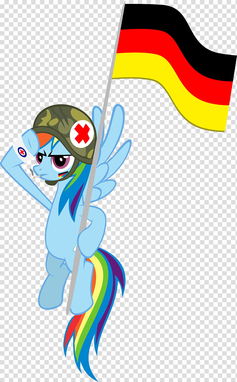 Medic Dash, blue my little pony holding flag illustration transparent background PNG clipart