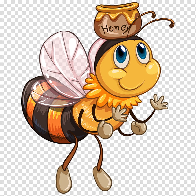 Bee, Honey Bee, Beehive, Bumblebee, Apidae, Worker Bee, Insect, Cartoon transparent background PNG clipart