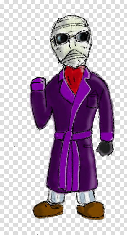 Halloween s, mummy wearing purple robe art transparent background PNG clipart