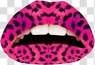 pink and black animal-print lipstick transparent background PNG clipart