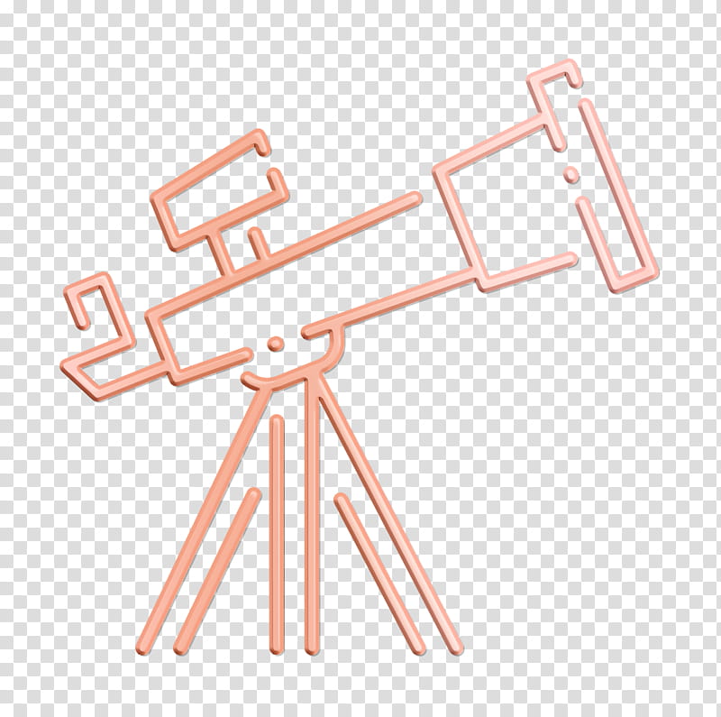 astronomy icon observe icon science icon, Sky Icon, Stars Icon, Telescope Icon, Line, Logo transparent background PNG clipart