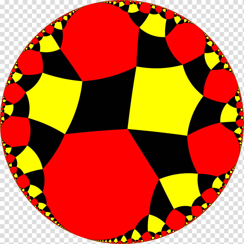 Geometric Shape, Tessellation, Hyperbolic Geometry, Uniform Tilings In Hyperbolic Plane, Circle, Pentagon, Euclidean Geometry, Hyperbolic Space transparent background PNG clipart