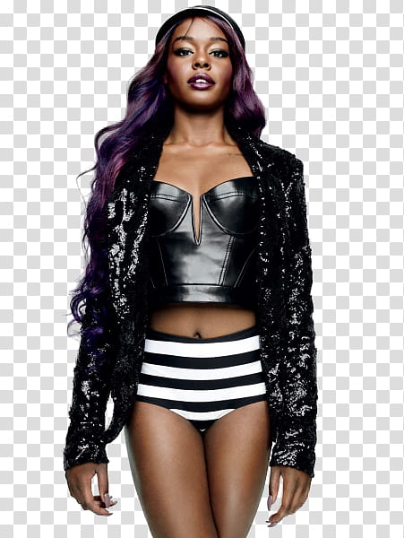 Azealia Banks transparent background PNG clipart