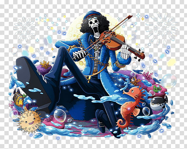 Brook, skeleton playing violin transparent background PNG clipart