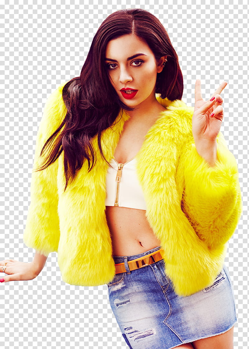 Charli XCX transparent background PNG clipart