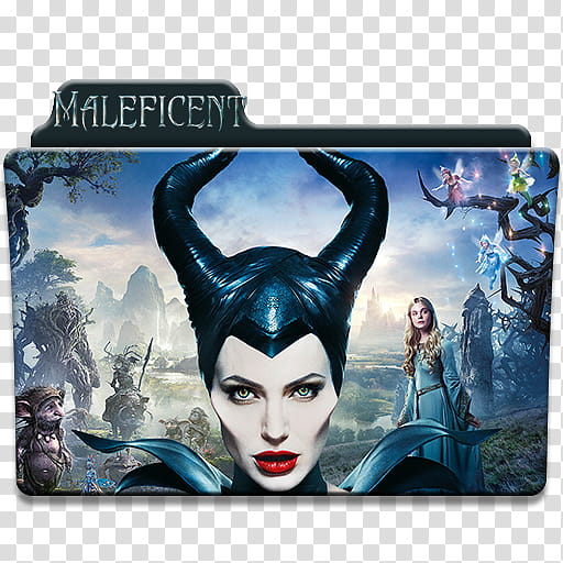 Maleficent movie icons folder, Maleficent transparent background PNG clipart