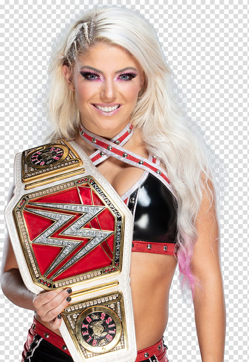 Alexa Bliss RAW Women Champion   transparent background PNG clipart