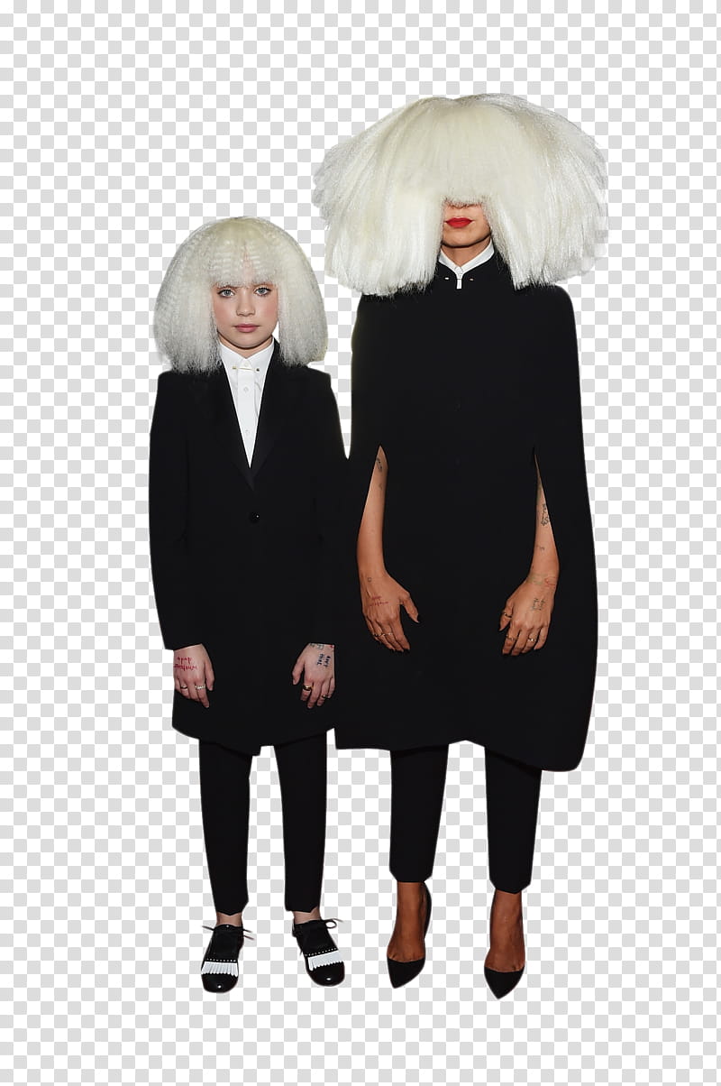 Sia y Maddie ,  transparent background PNG clipart