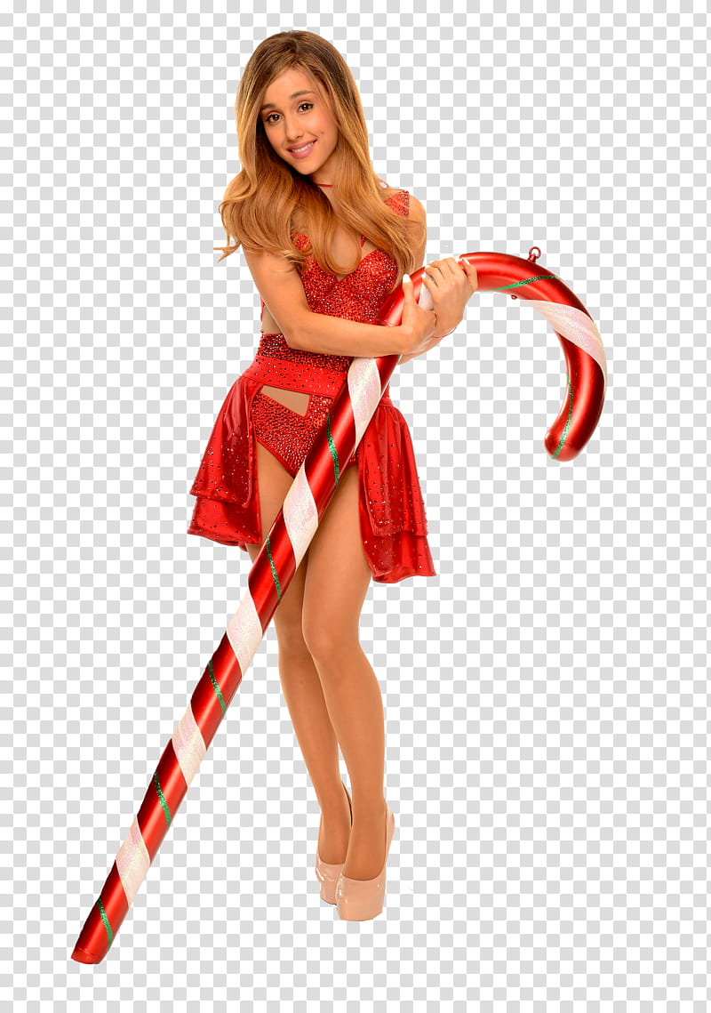 Ariana Grande christmas HD transparent background PNG clipart