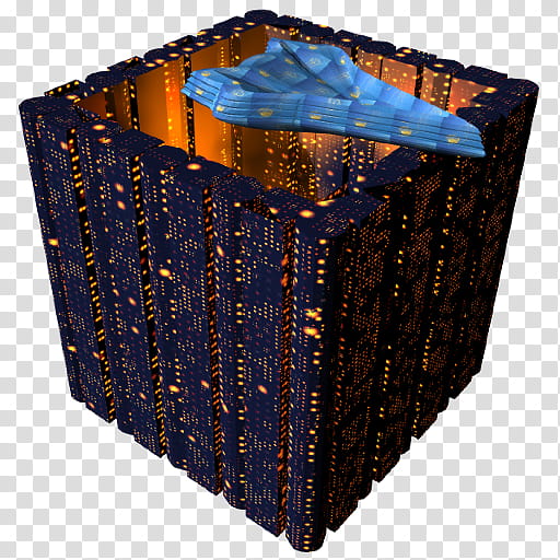 Cubepolis Recycle Bin Icon WIN, PtMidJetR_x, blue and yellow labeled box transparent background PNG clipart