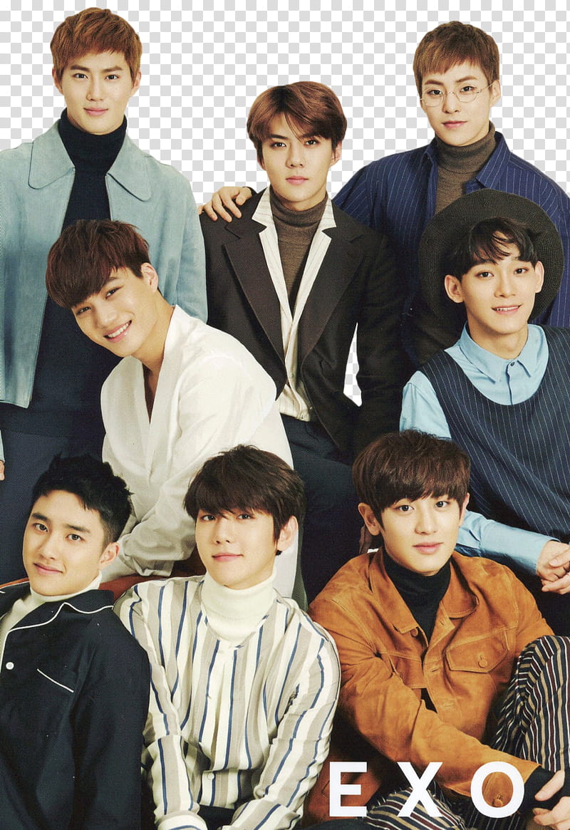 EXO S, Exo group transparent background PNG clipart