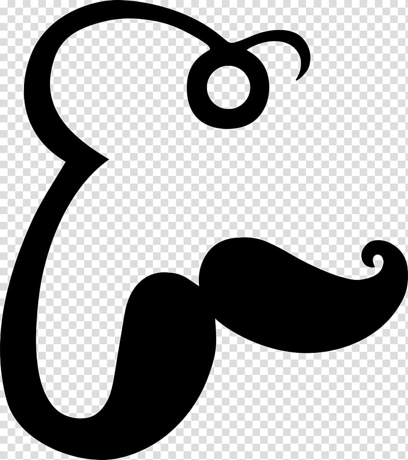 Moustache, Text, Monocle, Line, Blackandwhite, Line Art, Symbol transparent background PNG clipart