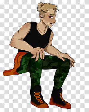 {BNHA OC} Katsu Candlemaker transparent background PNG clipart thumbnail