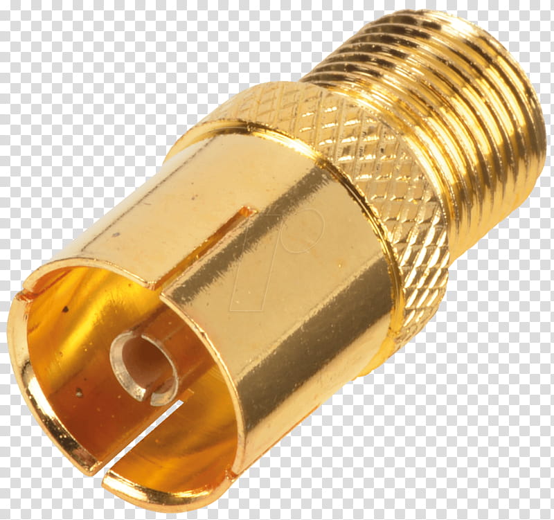 Background Gold, Electrical Connector, F Connector, Rf Connector, Buchse, International Electrotechnical Commission, Adapter, Coaxial Cable transparent background PNG clipart