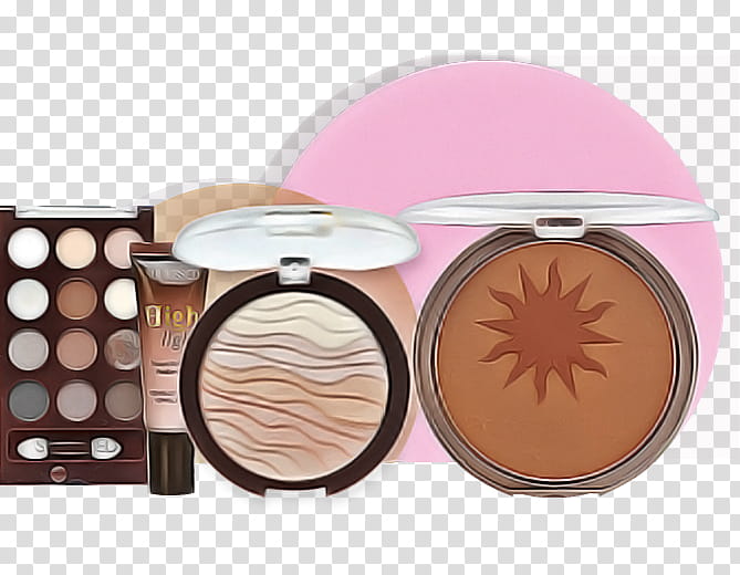 cosmetics face powder eye shadow cheek beauty, Pink, Brown, Skin, Beige transparent background PNG clipart