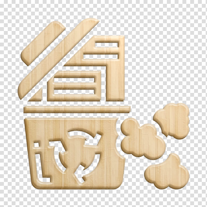 Cyber Crime icon Recycle bin icon Trash icon, Wooden Block, Snack transparent background PNG clipart