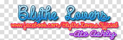 Blythe Lovers Official New Logo Ate Ashly transparent background PNG clipart