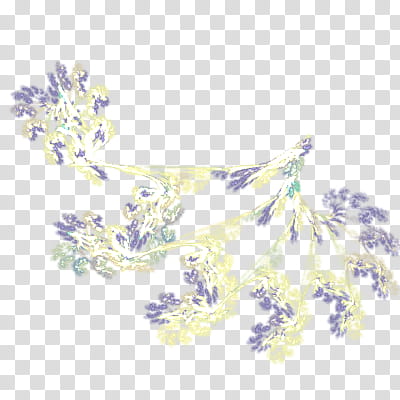 Flame Fractal Tubes, purple and beige flower painting transparent background PNG clipart