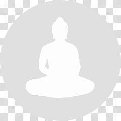 Buddha Logo transparent background PNG clipart