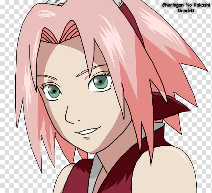 Sakura Render , Naruto character art transparent background PNG clipart