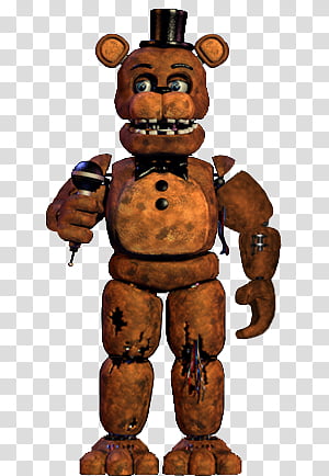 Withered Freddy PNG and Withered Freddy Transparent Clipart Free