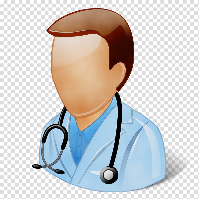 Stethoscope, Watercolor, Paint, Wet Ink, Physician, Medicine, Computer Icons, Doctors Visit transparent background PNG clipart