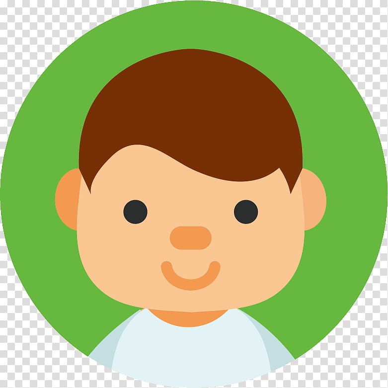 Green Circle, Child, Avatar, User Profile, Smile, Boy, Cartoon, Face transparent background PNG clipart
