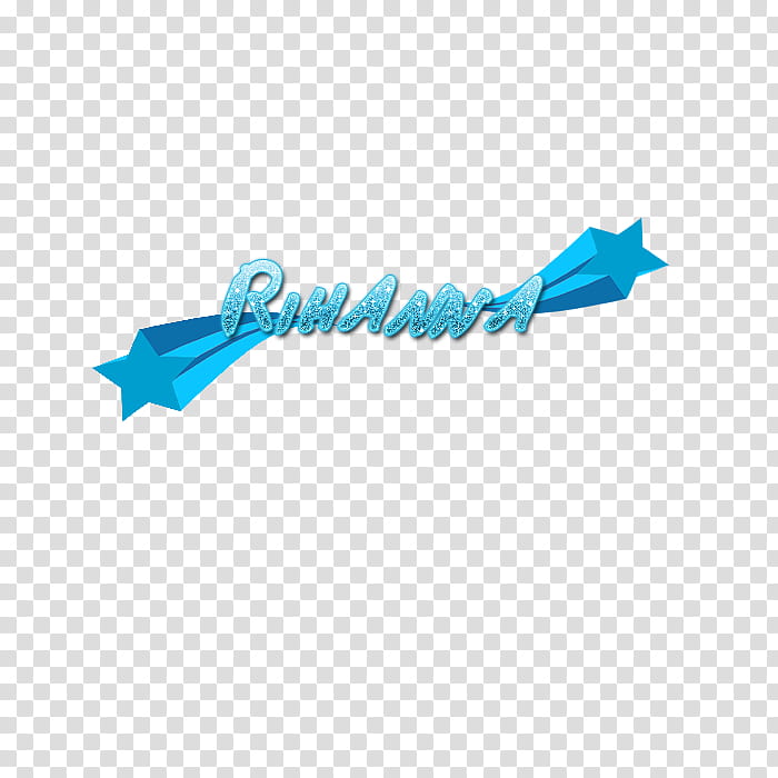 Rihana  Text, blue Rihanna name art transparent background PNG clipart