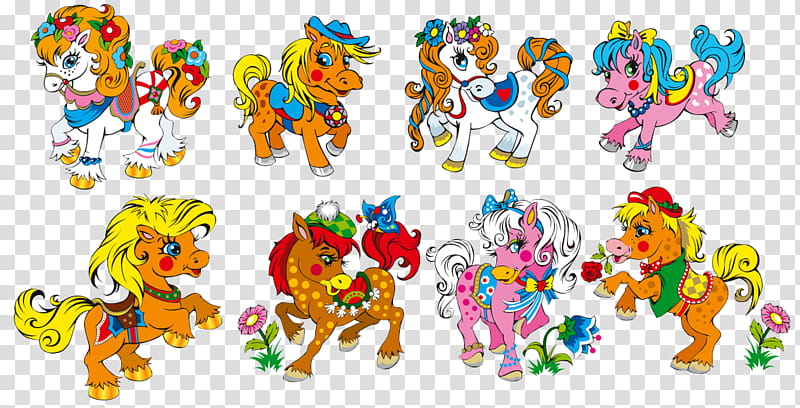 Animal, Horse, Cartoon, Animal Figure, Party Supply, Toy transparent background PNG clipart