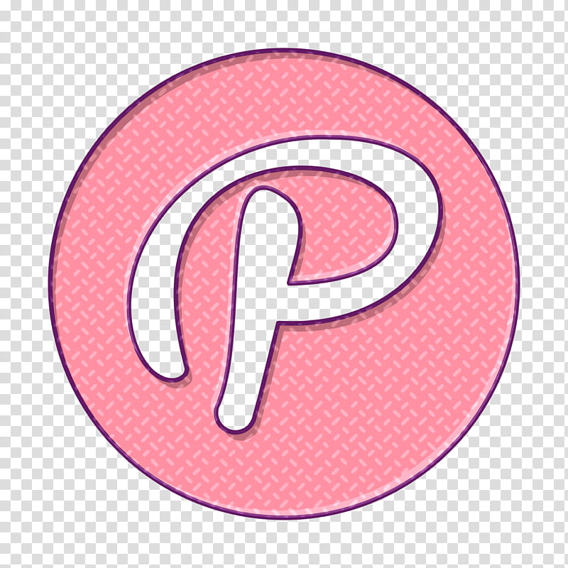 pinterest icon social icon social application icon, Social Media Icon, Pink, Circle, Symbol, Material Property, Logo, Number transparent background PNG clipart