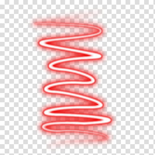 lineas de luz y emoticonos de luz , Red transparent background PNG clipart