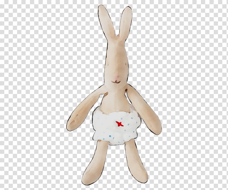 Animals, Plush, White, Stuffed Toy, Rabbit, Beige, Rabbits And Hares, Finger transparent background PNG clipart