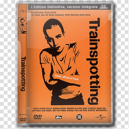 DvD Case Icon Special , Trainspotting DvD Case transparent background PNG clipart