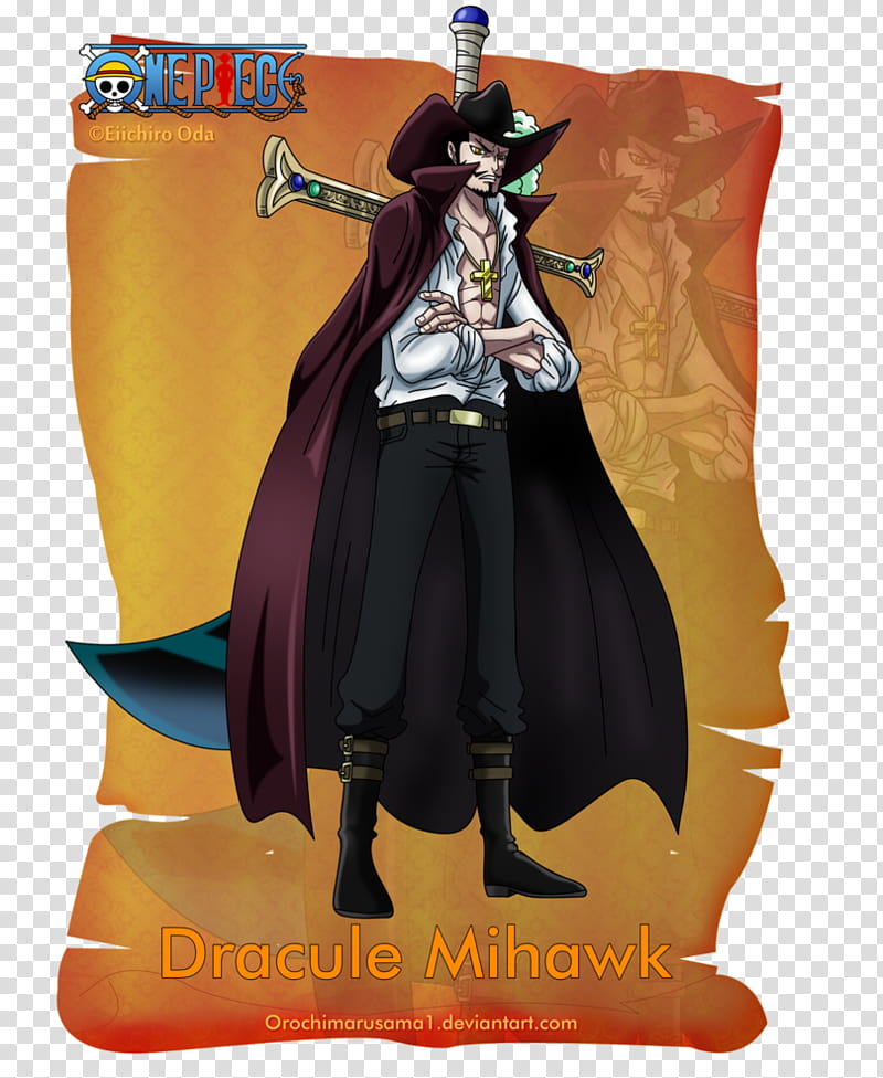 Dracule Mihawk, One Piece Dracule Mihawk poster transparent background PNG clipart