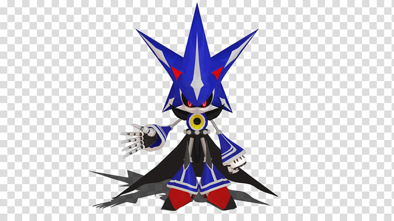 Neo Metal Sonic transparent background PNG cliparts free download