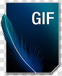 Adobe Neue Icons, GIF__, blue GIF feather transparent background PNG clipart