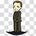 BBC Sherlock Mycroft, man wearing gray suit illustration transparent background PNG clipart