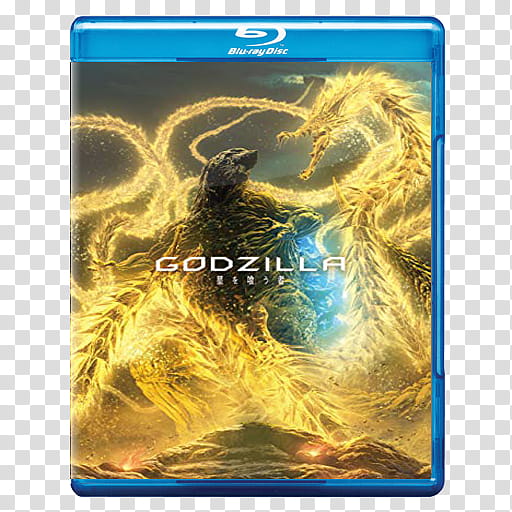 Godzilla Trilogy Icon v , Template bluray_case godzilla_v_ transparent background PNG clipart