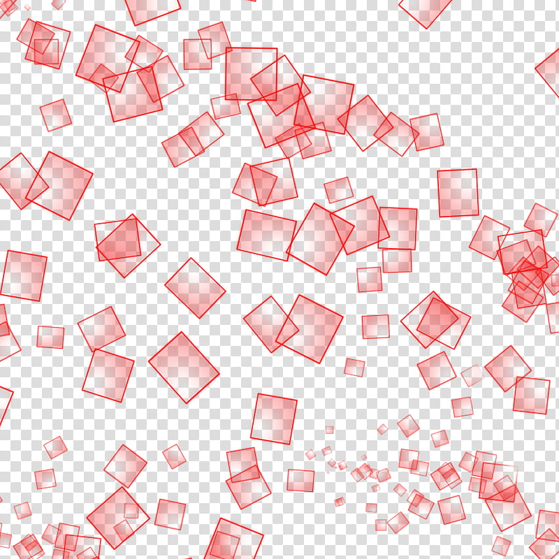 red confetti illustration transparent background PNG clipart