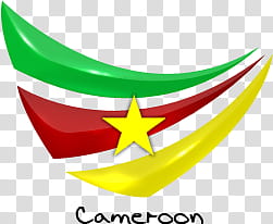 WORLD CUP Flag, flag of Cameroon illustration transparent background PNG clipart