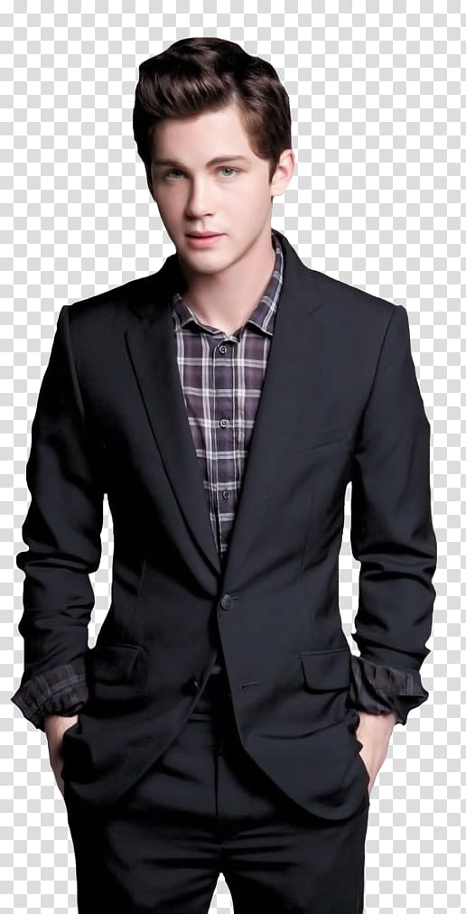 Logan Lerman,  transparent background PNG clipart