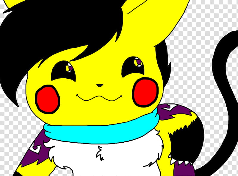 Roxas Pikachu ewe face transparent background PNG clipart