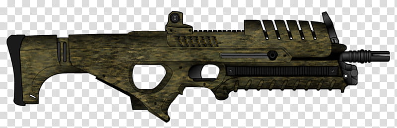 Bluefin Assault Rifle with &#;Fearless&#; Camouflage transparent background PNG clipart