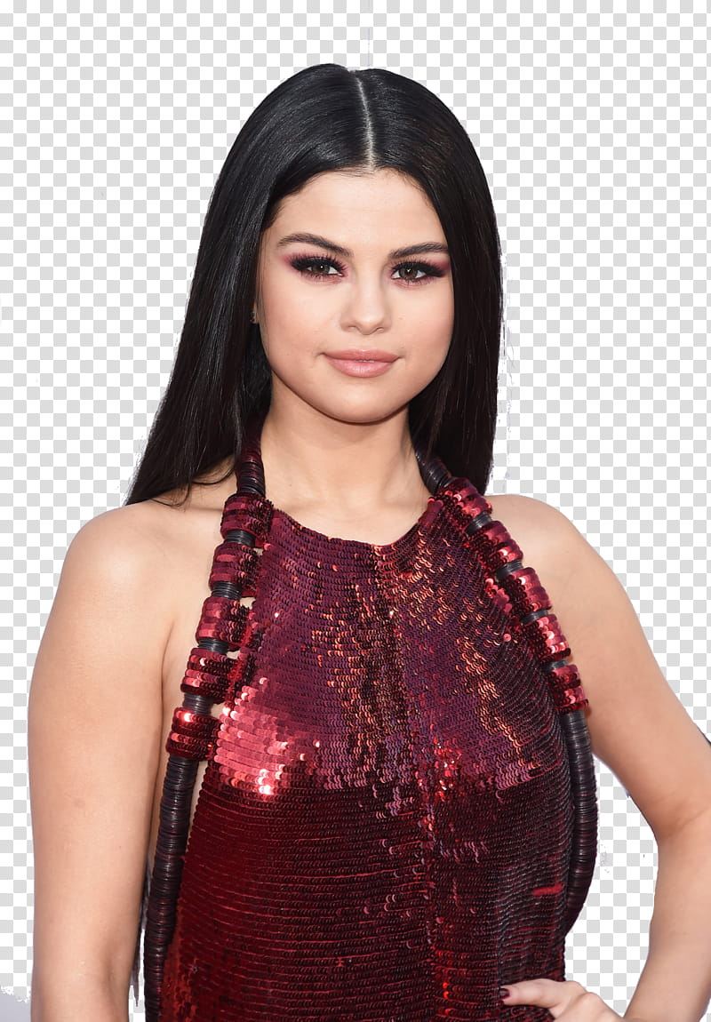 Selena Gomez , SelenaPurpleewDirect () transparent background PNG clipart