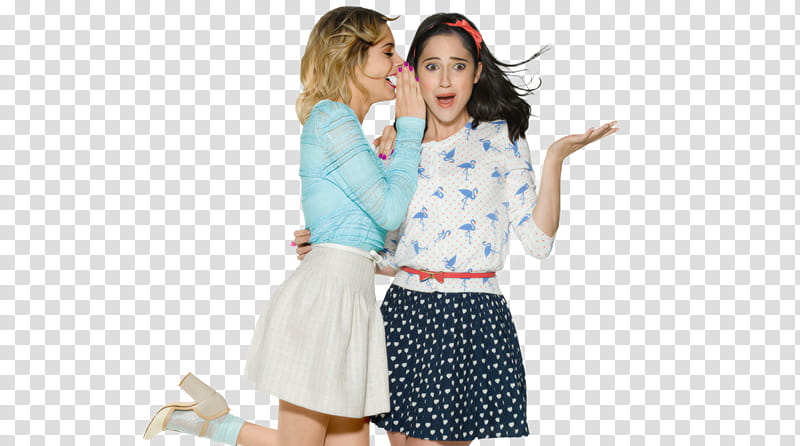 Violetta , two woman standing transparent background PNG clipart