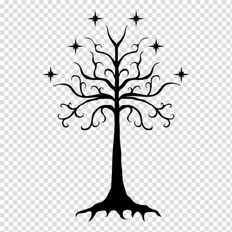 White Tree Of Gondor, Lord Of The Rings, Logo, Lego The Lord Of The Rings, Encapsulated PostScript, One Ring, J R R Tolkien, Lord Of The Rings The Two Towers transparent background PNG clipart
